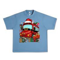 Pebble Blue christmas bus driver Urban Heavy Tee - Zillion Design Studio