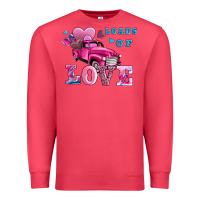 Cardinal loads of love wıth truck Premium Sweatshirt - AdoDesignShop