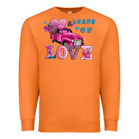 Carrot loads of love wıth truck Premium Sweatshirt - AdoDesignShop