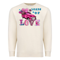Sandshell loads of love wıth truck Premium Sweatshirt - AdoDesignShop