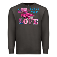 Smoke loads of love wıth truck Premium Sweatshirt - AdoDesignShop