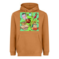 Meerkat school seamless pattern Heavyweight Hoodie - BundleAndBundleShop