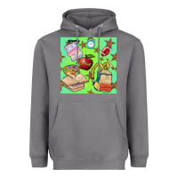 Storm school seamless pattern Heavyweight Hoodie - BundleAndBundleShop