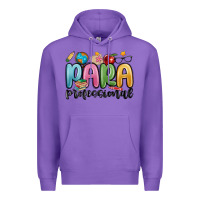 Purple para professional Premium Hoodie - MaliasSmallBusiness
