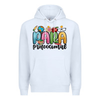 White para professional Premium Hoodie - MaliasSmallBusiness