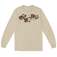 Mushroom hohoho christmas cows Long Sleeve Tee - RanaPortraitStore