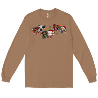Toasted Coconut hohoho christmas cows Long Sleeve Tee - RanaPortraitStore