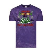 Cloud Purple farm fresh christmas trees Vintage Tee - MaliasSmallBusiness