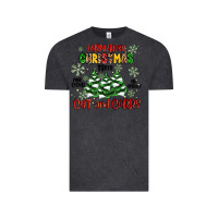 Vintage Black farm fresh christmas trees Vintage Tee - MaliasSmallBusiness