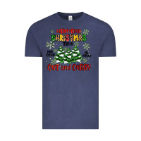 Vintage Denim farm fresh christmas trees Vintage Tee - MaliasSmallBusiness