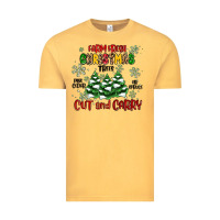 Vintage Mustard farm fresh christmas trees Vintage Tee - MaliasSmallBusiness