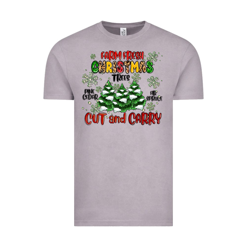 Farm Fresh Christmas Trees Vintage Tee by MaliasSmallBusiness | Teevron