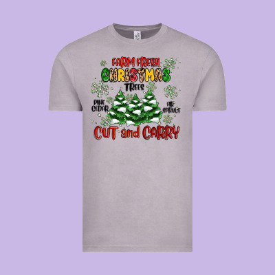 Vintage Tee farm fresh christmas trees