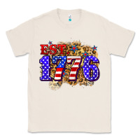 Natural est. 1776 4th of july Classic Tee - Zillion Design Studio