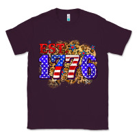 Plum est. 1776 4th of july Classic Tee - Zillion Design Studio