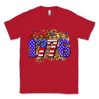 Red est. 1776 4th of july Classic Tee - Zillion Design Studio