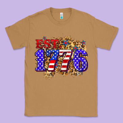 Est. 1776 4th Of July Classic Tee Designed By Zillion Design Studio