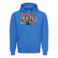 True Royal Race Mom Zipper Hoodie - RacoonDesign