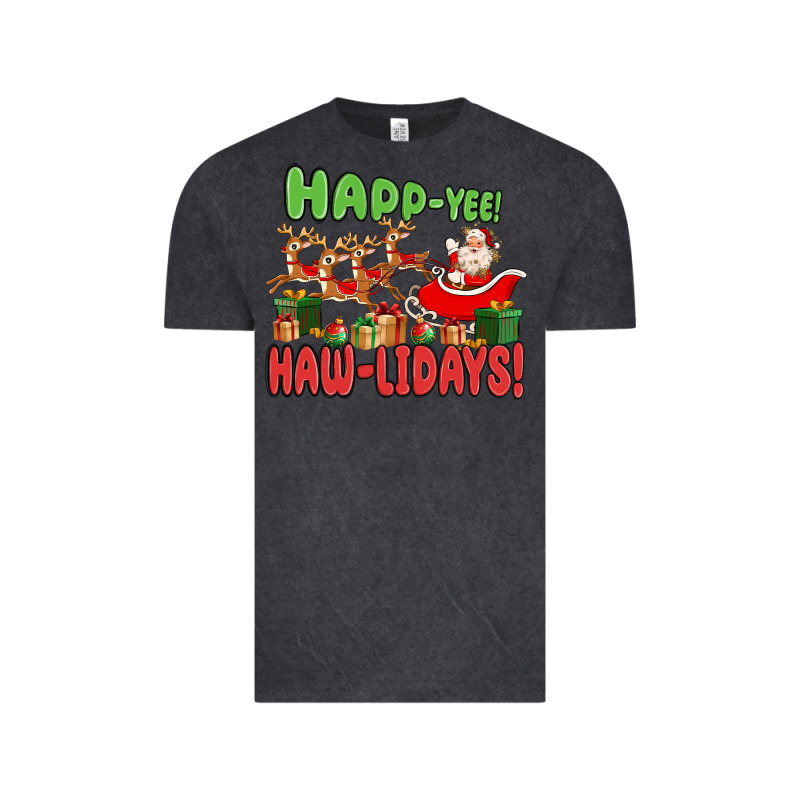 Happ Yee Haw Lidays Vintage Tee by MaliasSmallBusiness | Teevron