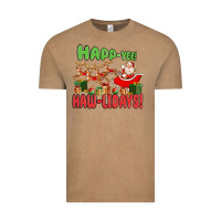 Vintage Coffee happ yee haw lidays Vintage Tee - MaliasSmallBusiness