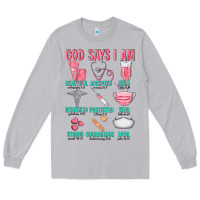 Moon Dust god says i am Long Sleeve Tee - texasbilliewilder
