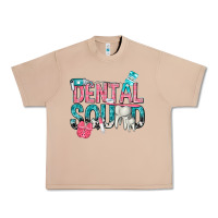 Burro dental squad with cowhide Urban Heavy Tee - texasbilliewilder