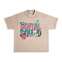 French Oak dental squad with cowhide Urban Heavy Tee - texasbilliewilder