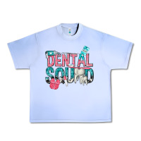 Grape Ice dental squad with cowhide Urban Heavy Tee - texasbilliewilder