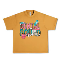 Peanut Butter dental squad with cowhide Urban Heavy Tee - texasbilliewilder