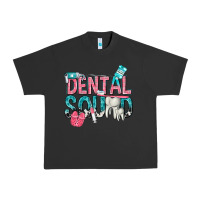 Pigment Black dental squad with cowhide Urban Heavy Tee - texasbilliewilder