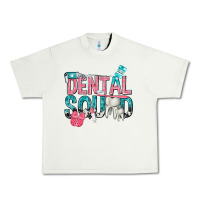 Pistachio dental squad with cowhide Urban Heavy Tee - texasbilliewilder