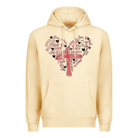 Pina Colada retro christian valentine Premium Hoodie - MaliasSmallBusiness