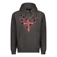 Smoke retro christian valentine Premium Hoodie - MaliasSmallBusiness