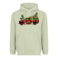 Matcha christmas truck Heavyweight Hoodie - JahusDesignShop