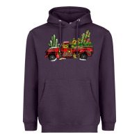 Plum christmas truck Heavyweight Hoodie - JahusDesignShop