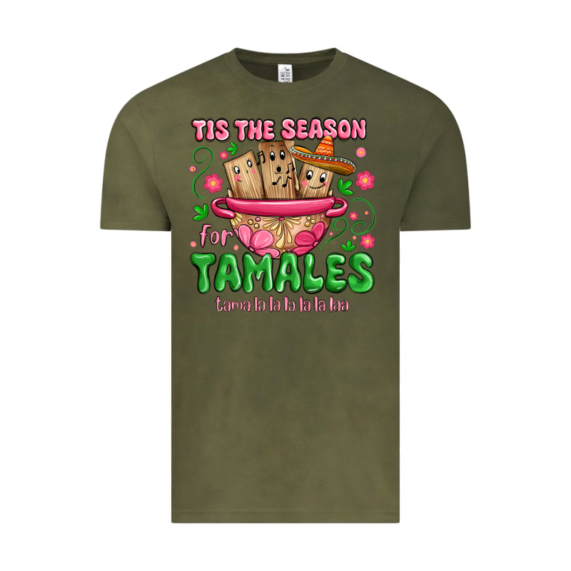 Tis The Season For Tamales Tama La La La Vintage Tee by MaliasSmallBusiness | Teevron