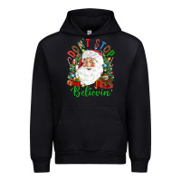 Black Don't stop believin' Urban Hoodie - NancyCooperArtShop
