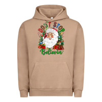 Pigment Burro Don't stop believin' Urban Hoodie - NancyCooperArtShop
