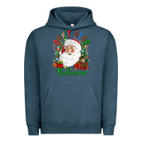 Pigment Midnight Navy Don't stop believin' Urban Hoodie - NancyCooperArtShop