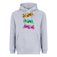 Heather Grey colorful candies Heavyweight Hoodie - AdoDesignShop