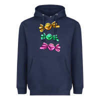 Navy colorful candies Heavyweight Hoodie - AdoDesignShop