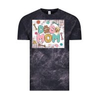 Cloud Black dog mom Vintage Tee - MaliasSmallBusiness