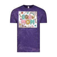 Cloud Purple dog mom Vintage Tee - MaliasSmallBusiness