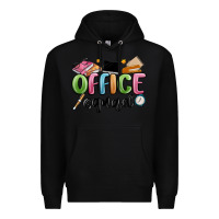 Black office squad Premium Hoodie - MaliasSmallBusiness
