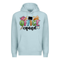 Blue Mist office squad Premium Hoodie - MaliasSmallBusiness