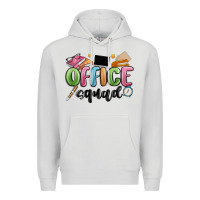 Dove Grey office squad Premium Hoodie - MaliasSmallBusiness