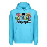 Ocean Blue office squad Premium Hoodie - MaliasSmallBusiness