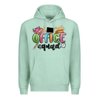 Seafoam office squad Premium Hoodie - MaliasSmallBusiness