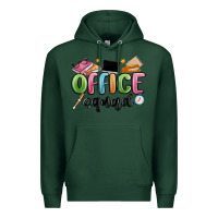 Sports Green office squad Premium Hoodie - MaliasSmallBusiness