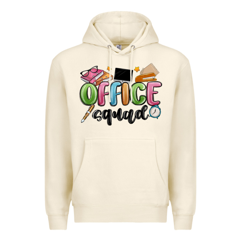 Office Squad Premium Hoodie by MaliasSmallBusiness | Teevron